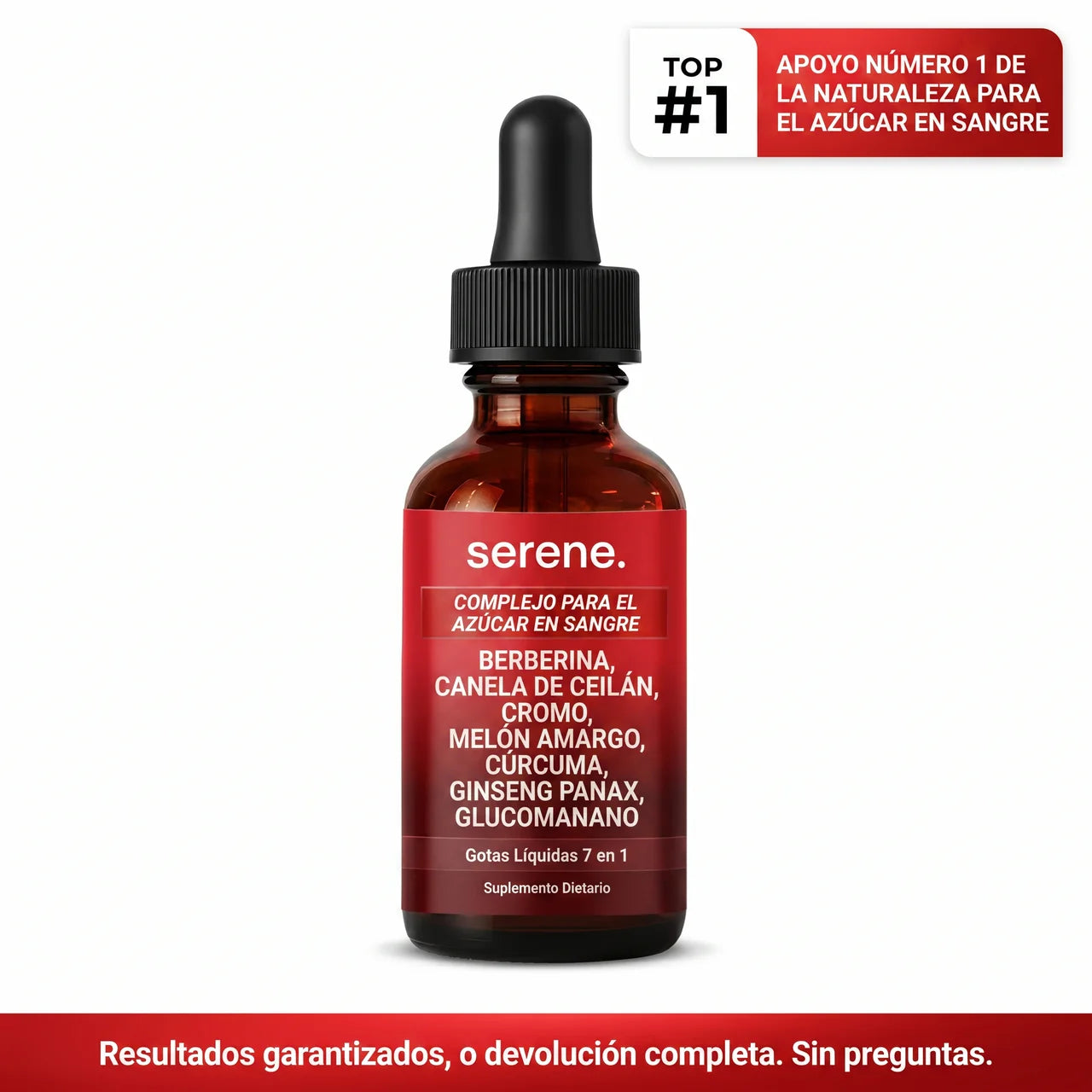 Complejo para el Azúcar en Sangre 7 en 1 Serene™