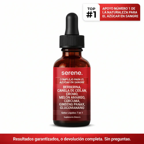 Complejo para el Azúcar en Sangre 7 en 1 Serene™